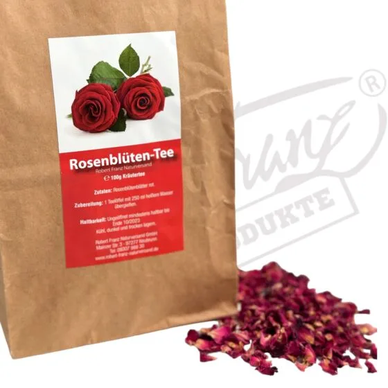 Rosenblüten-Tee