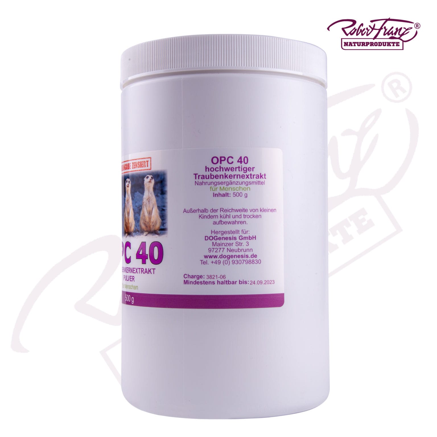 Robert Franz OPC Pulver Wir garantieren schnelle Lieferzeiten von 13