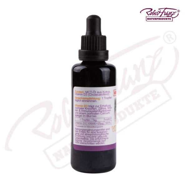 Robert Franz Vitamin D3 jetzt im Shop erhätlich Vitamin D3
