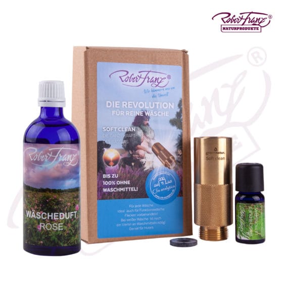 Waschmodul Soft clean + Wäscheduft Rose "gratis"