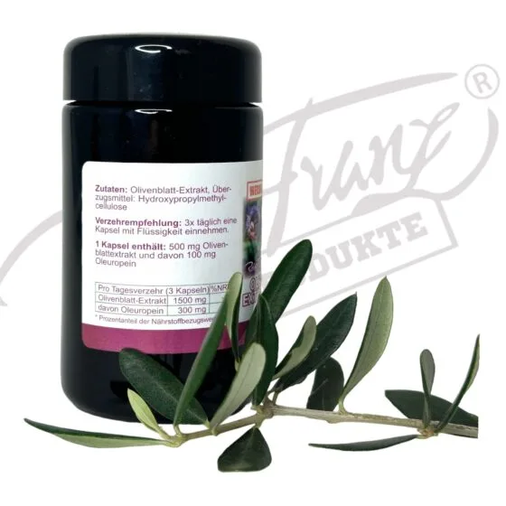 Alternative view of Olivenblatt Extrakt Kapsel