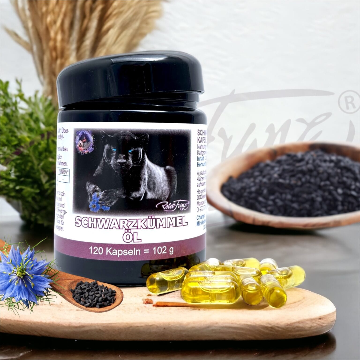 Schwarzkümmel Öl Kapseln Robert Franz Naturprodukte