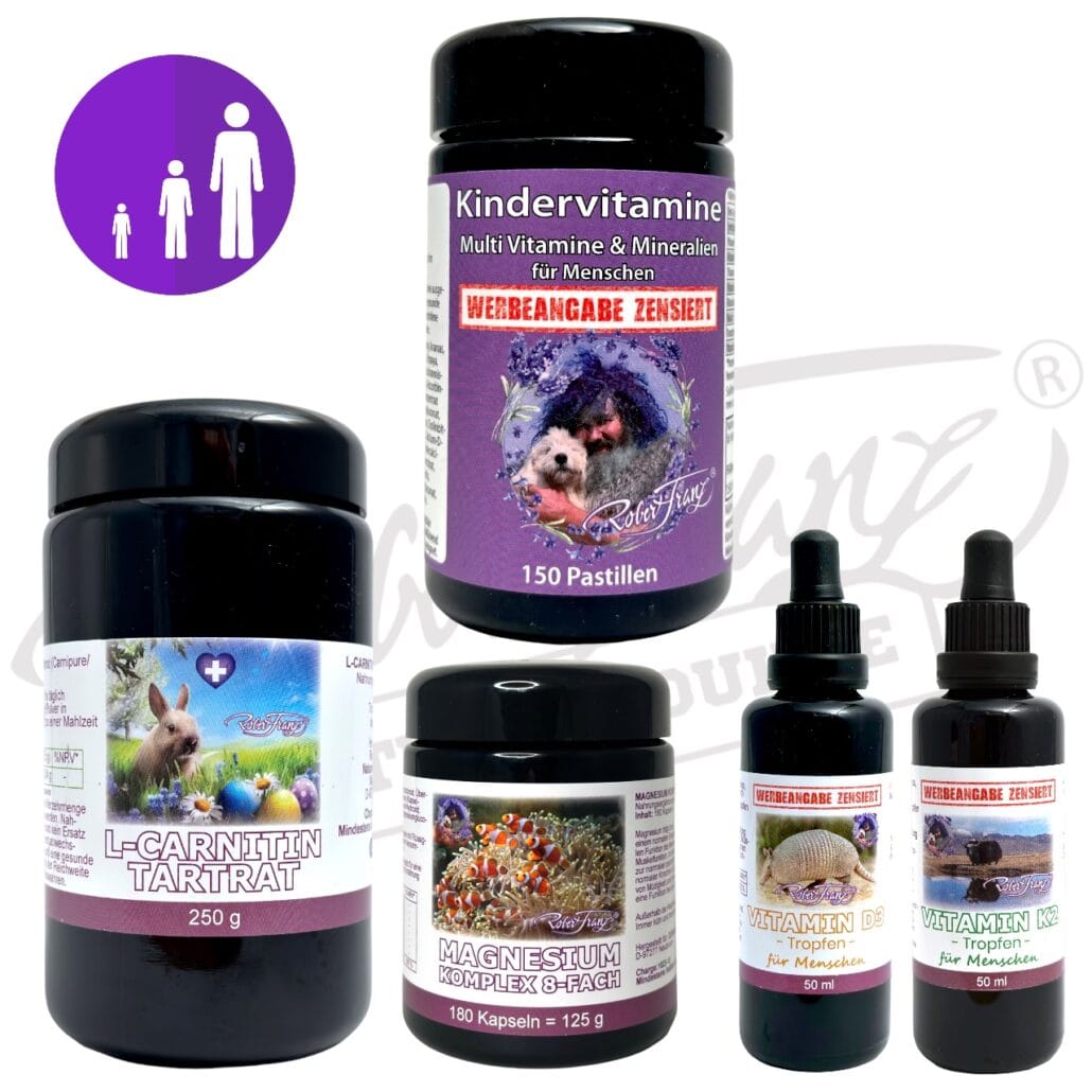 Robert Franz Vitamin D3 Und K2 Dosierung Kombipaket OPC Kapseln, Vitamin D3 Tropfen, Vitamin K2 Tropfen - Robert