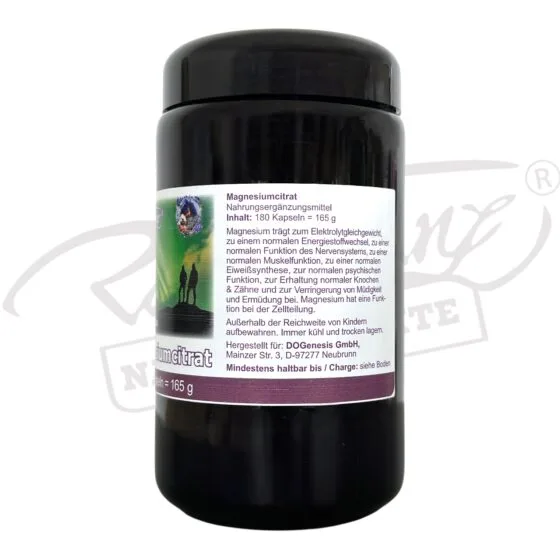 Alternative view of Magnesiumcitrat